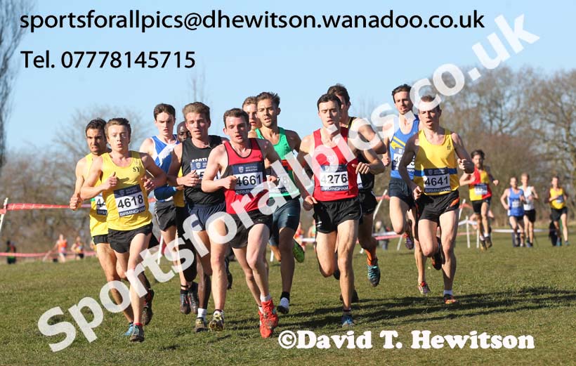 Senior mens Inter Counties Cross Country,  Cofton Park, Birmingham. Photo: David T. Hewitson/Sports for All Pics